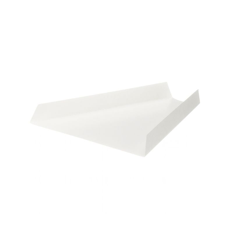 White Pizza Slice Board Tray - 1,000/Carton