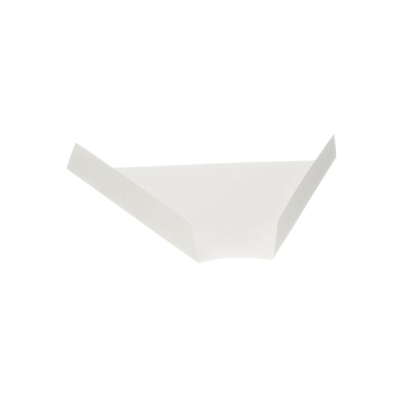 White Pizza Slice Board Tray - 1,000/Carton