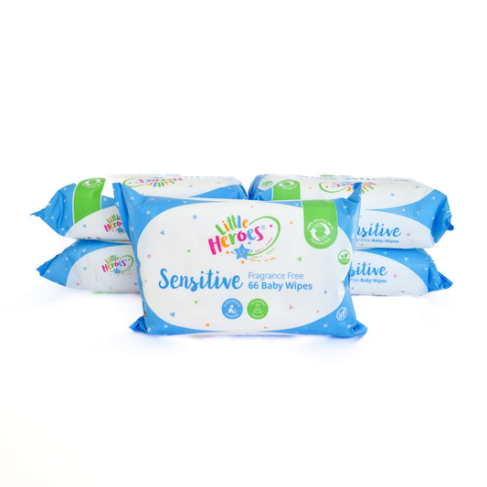 Little Heroes Sensitive Baby Wipes Bulk Pack