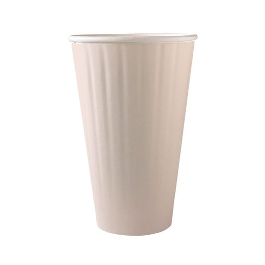 16oz Stone Aqueous Double Wall Takeaway Cups - 1 Carton
