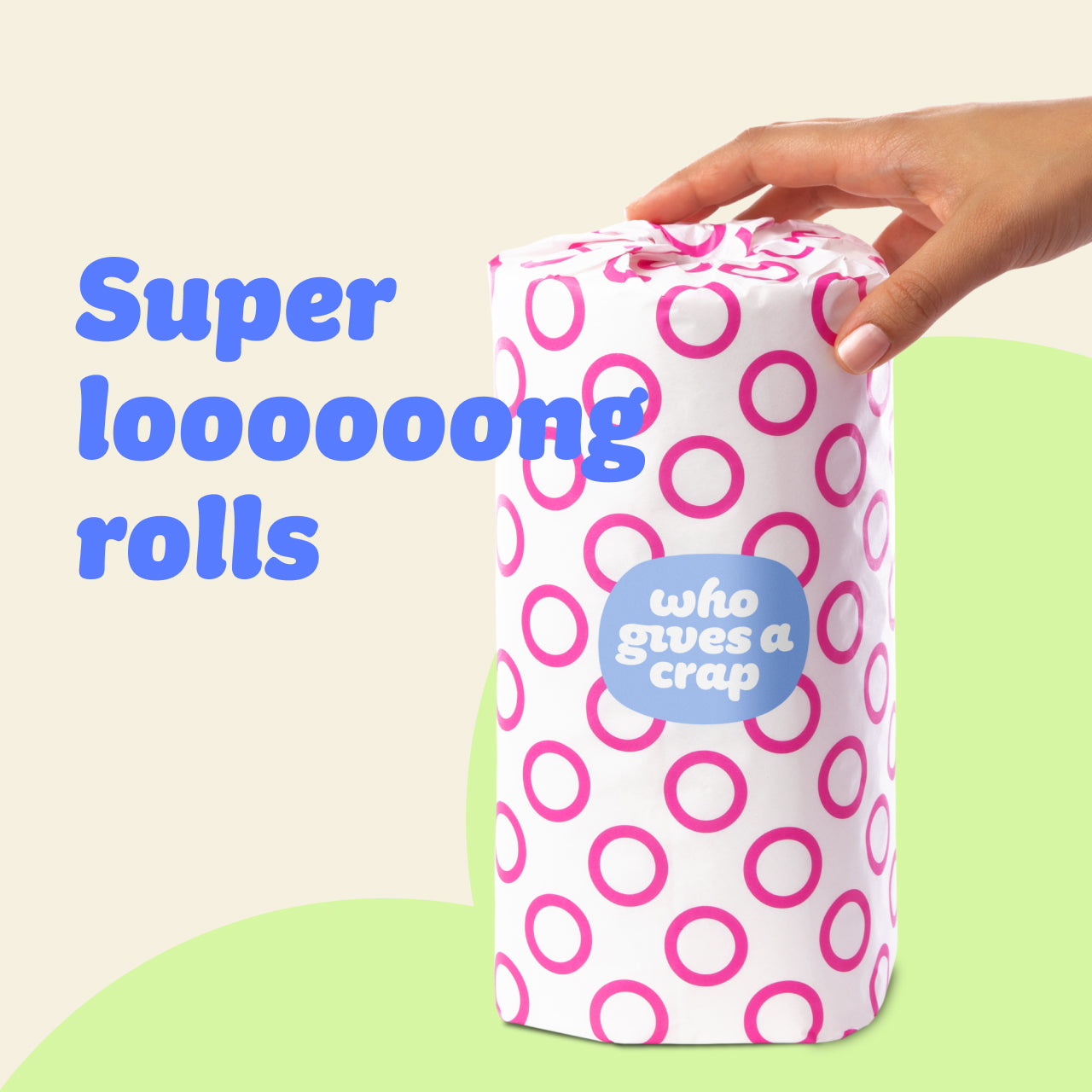 Who Gives A Crap Eco Kitchen Roll 2 Ply - Single Roll