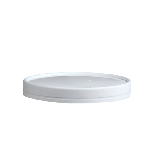 White Soup Container Lids (1 Carton)