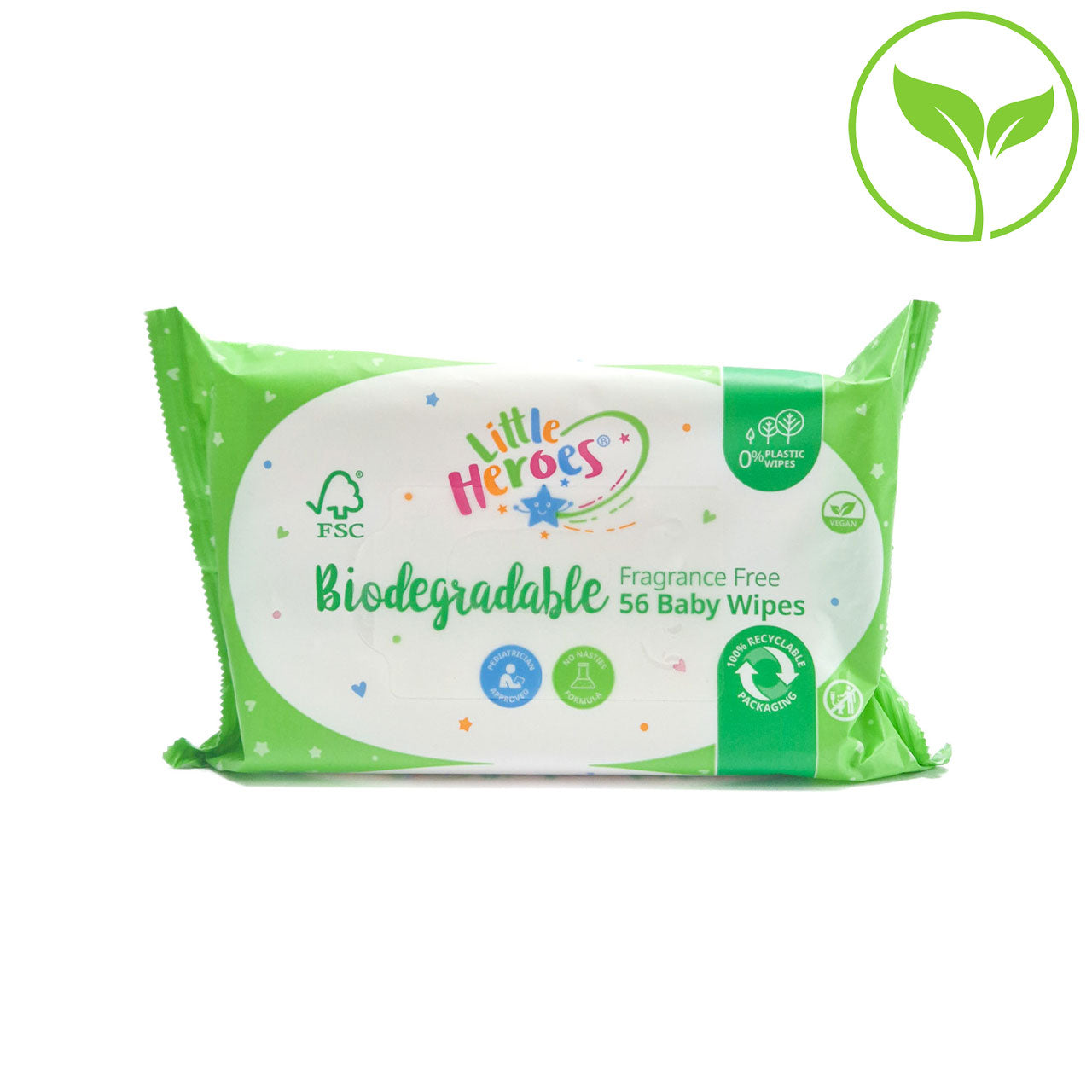 Little Heroes Biodegradable Baby Wipes