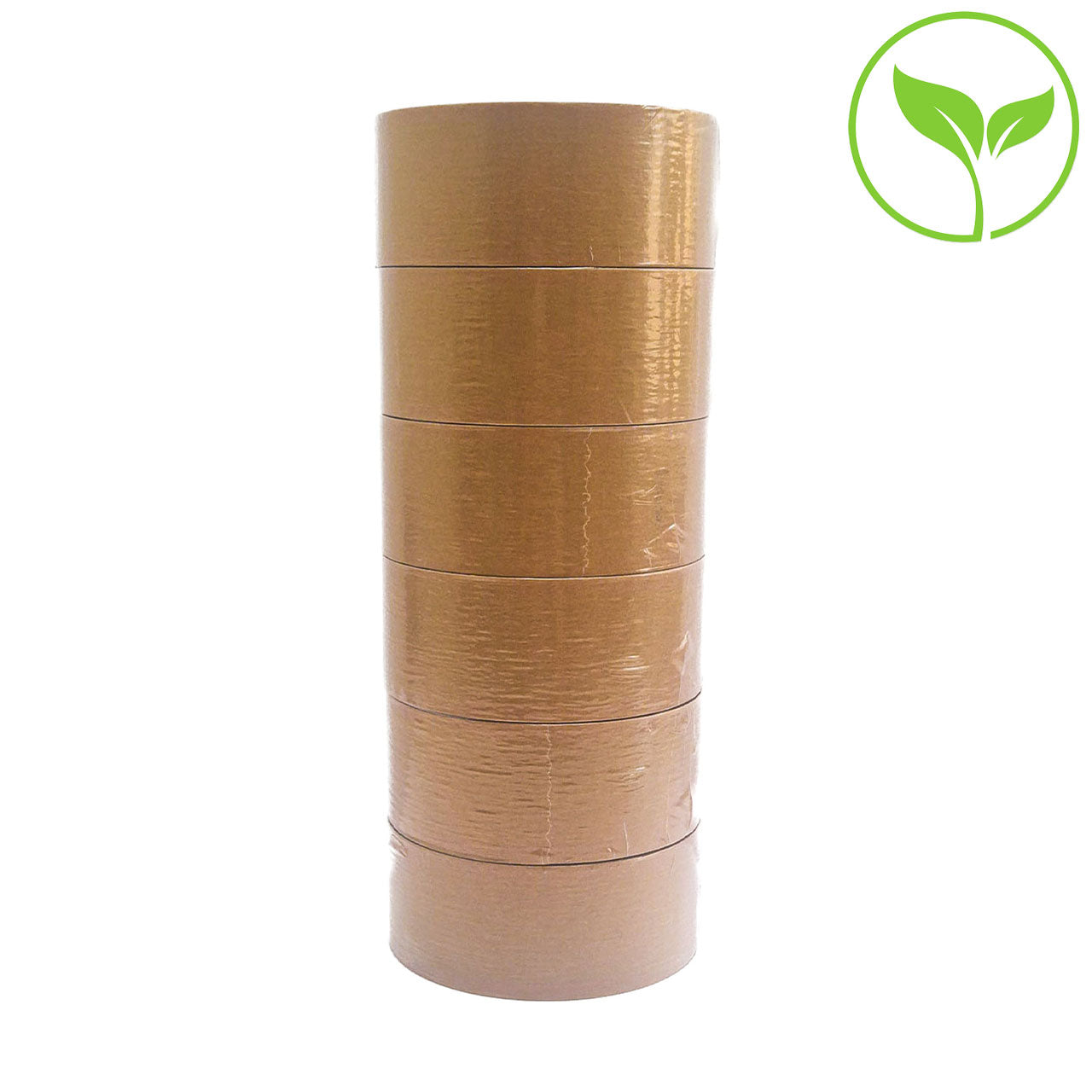 Kraft Brown Paper Packaging Tape - Pack of 6