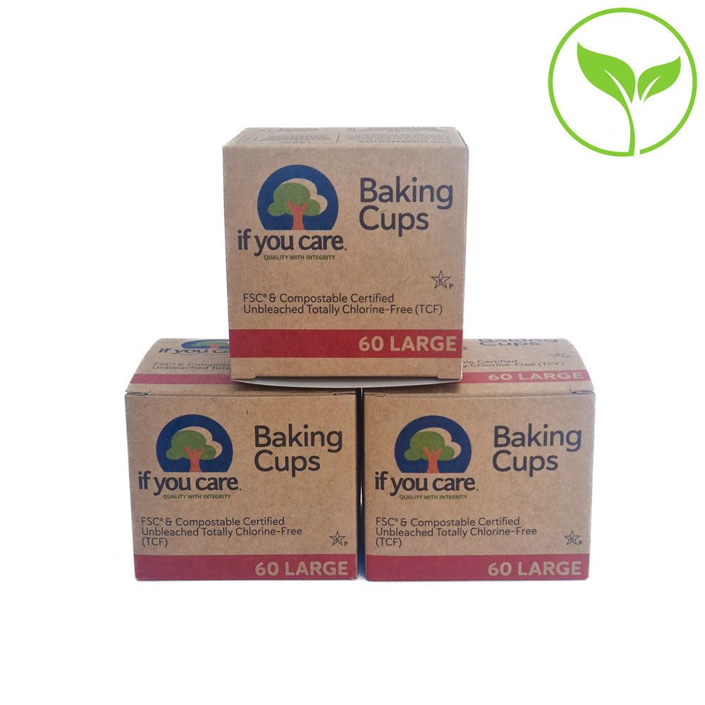 If You Care Large Baking Cups - Bulk 180 Cups