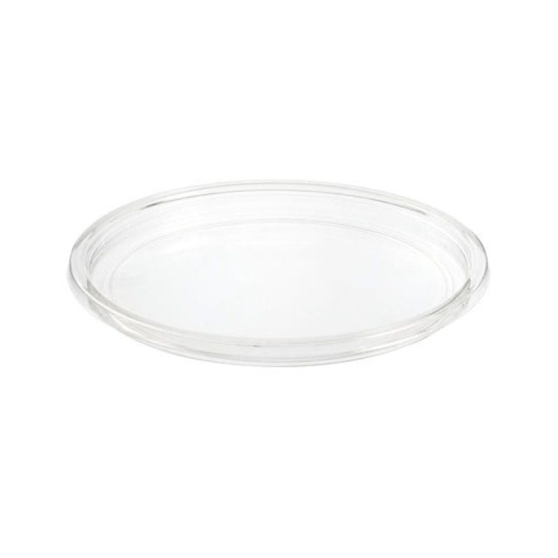 RPET Round Deli Pot Lids - 1 Carton