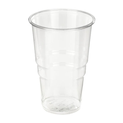 20oz Pint to Brim Clear RPET Cups - 1 Carton