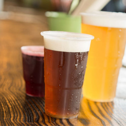 10oz Half Pint to Brim Clear RPET Cups - 1 Carton